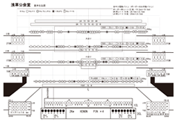 【ホール】照明基本仕込み図